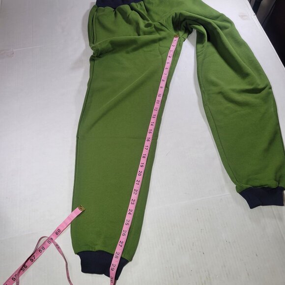 WeWoreWhat Green Jogger Sweatpants With Ribbed Waistband & Cuffs Size XXS - Picture 5 of 6